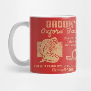 Vintage Brook's Oxford Baths Mug